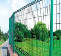 pvc coated wire mesh fence