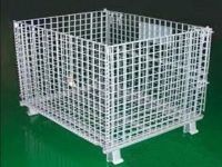 Welded wire mesh cage