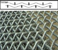 iron wire crimped wire mesh