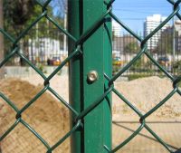 DM hot dipped galvanized Chain Link Fence(BV certification/gold supplier)