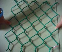 (ISO9001,2000) Decorative Galvanized Chain Link Fence (HOT)