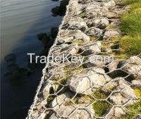 Hexagonal Gabion Box, Hexagonal Gabion Basket Galvanized/ PVC Coated/ Galfan