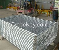 Different size can customized PVC coated welded wire fence panels