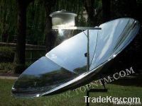 Parabolic dish kitchen solar cooker