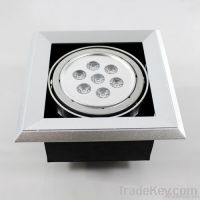 7W high lumen square led grille lights(CE&RoHS)