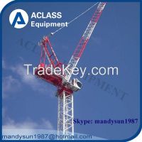 Supply QTD125 10t Self-erecting Luffing Jib Tower Crane
