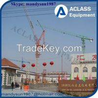 Supply QTD125 10t Self-erecting Luffing Jib Tower Crane