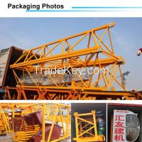 QTZ125 spare parts joystick tower crane for sale in dubai