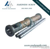 Parallel twin screw and barrel