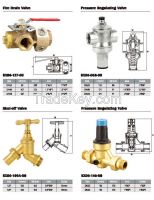 fire drain valve, pressure regulating valve and slaut off valve