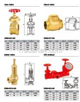 gate valve, check valve, safety valve and UNI hydrant