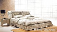 furniture genuine leather bed real leather bed fabric bed 3001