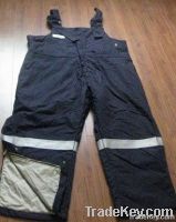 100% flame-retardant suspender trousers