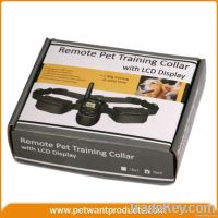 LCD Remote Pet Trainning Collar