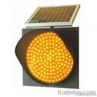 Solar traffic warning Light