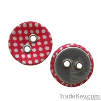 Fashion Fabric Covered Button With Eyelet, High quality