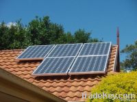 pitch tile roof solar mounting