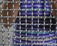 Crimped wire mesh