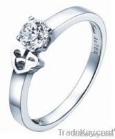 Platinum and Diamond Ring-Pleasant Jewelry At Home