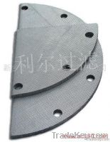 Stainless filter plate