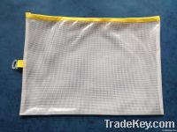 PVC mesh zipper bag