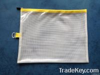 PVC mesh zipper bag