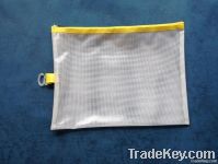 PVC mesh zipper bag