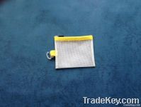 PVC mesh zipper bag