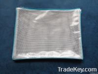 PVC mesh round zipper bag