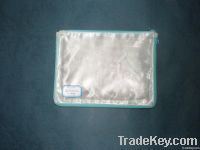 PVC mesh round zipper bag