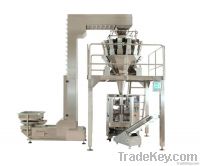 Multihead collar type pouch packaging machine