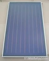 All-copper flat-plate solar collector