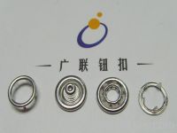 OEKO metal brass prong snap fastener button
