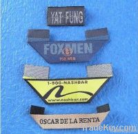 No MOQ custom make nice quality woven label for garment