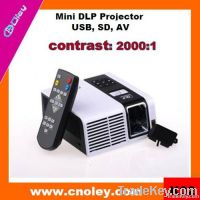 Cheap mini dlp projector1080p contrast 2000:1(K02)