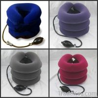 inflatable air neck cervical traction device