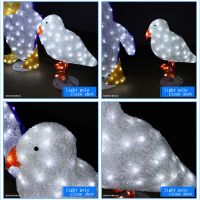 Custom design night light soft toy led animal keychain light for 2017 animal led lights