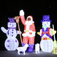 Most popular quality led snowman outdoor China wholesale