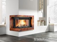 Wood Burning Fireplace Flama Heating