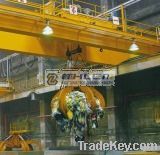 EOT Hydraulic Bucket Double Girder Overhead Gantry Crane with Grab