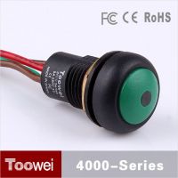 12MM sealed epoxy-filled push button switch