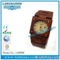 fashion wooden gift watch