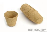 round fibre peat pots(20604)