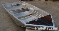 11ft pointed head and flat bottom aluminum boat