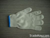 cotton knitted glove