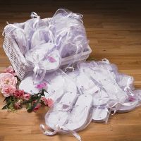 Lilac Wedding Flip Flops