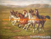 chinese horses painting, horses painting