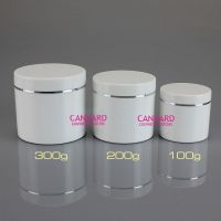 Emtpy cream jar, cosmetic jar, plastic jar, lotion jar, shampoo plastic jar