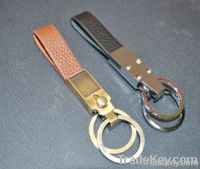 Leather keychains