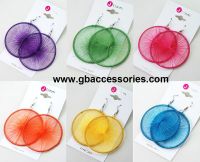 Threaded Earrings wtih different color